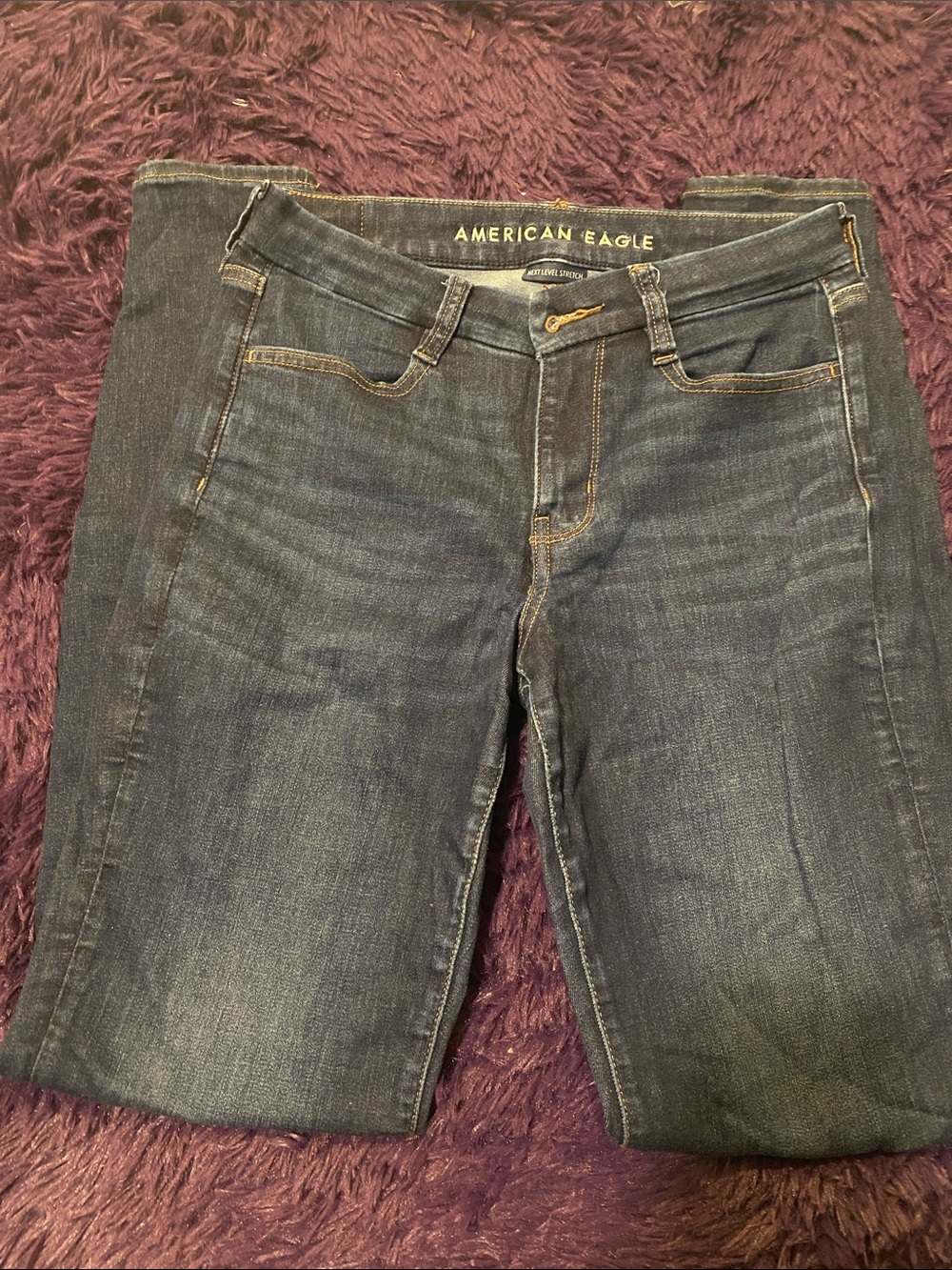 American Eagle Outfitters Women's Dark Indigo Jeggings